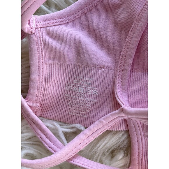Dfyne Dynamic Backless Sports Bra Light Rose Pink Size XS - Picture 10 of 10